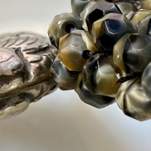 Designer Catherine Hysell choker beaded necklace and pendant - Picture 15 of 16